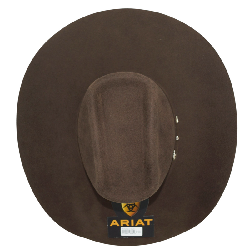 MF ARIAT 2X CHOCOLATE COWBOY HAT - A7520247