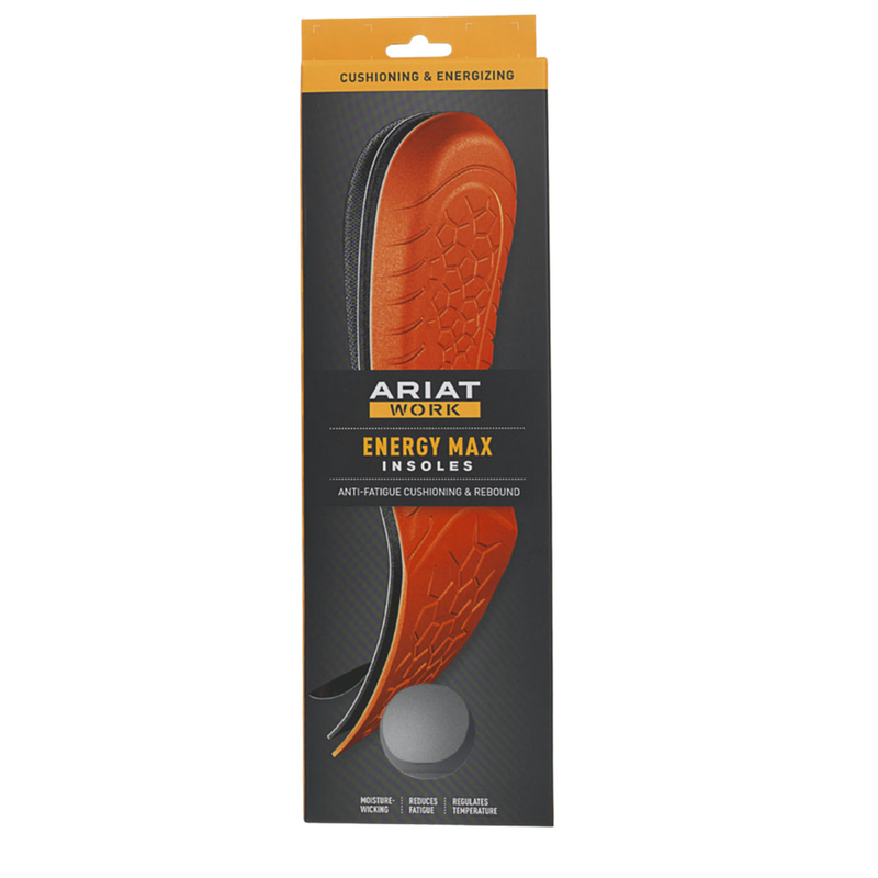 ARIAT MEN'S ENERGY MAX WORK BOOT INSOLE - A10032204