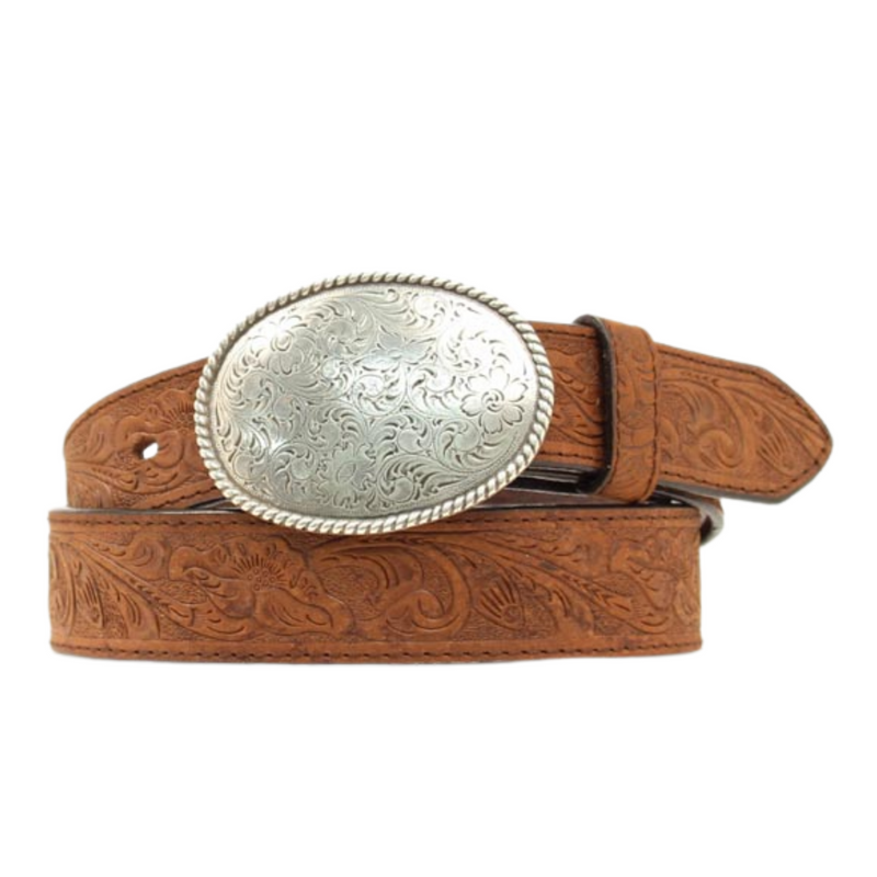 M&F EMBLEM BELT WITH OVAL BUCKLE - N1011644