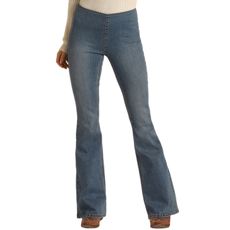 PANHANDLE WOMEN'S BARGAIN BELL HIGH RISE FLARE JEAN- WPH1652