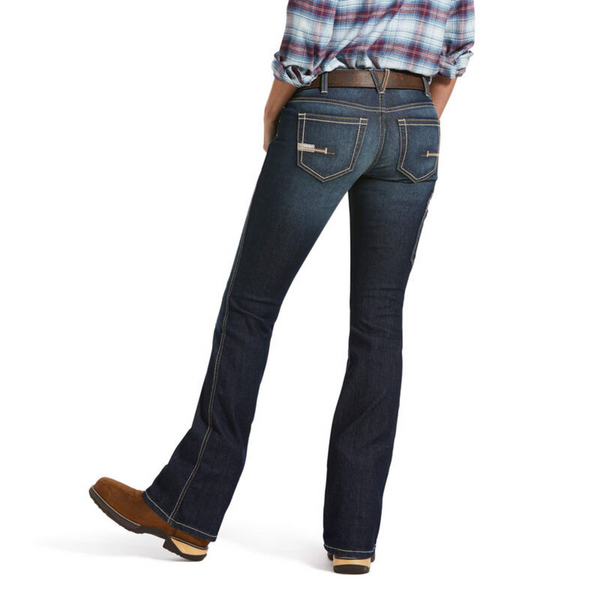 ARIAT WOMEN'S REBAR RIVETER BOOT CUT JEAN - 10032462