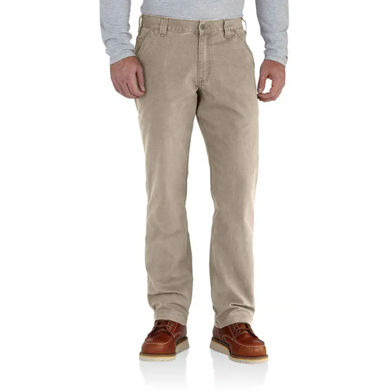Carhartt relaxed fit rugged work best sale khaki