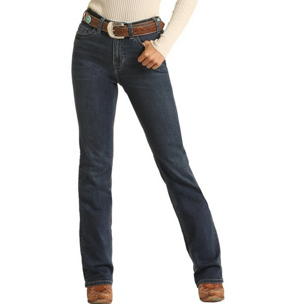 PANHANDLE WOMEN'S HIGH RISE EXTRA STRETCH BOOTCUT JEAN-WH1685