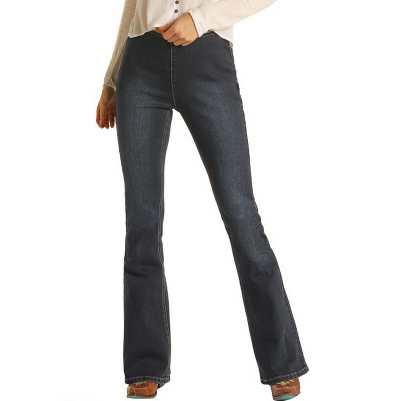 PANHANDLE WOMEN'S BARGAIN BELL HIGH RISE FLARE JEAN- WPH2661